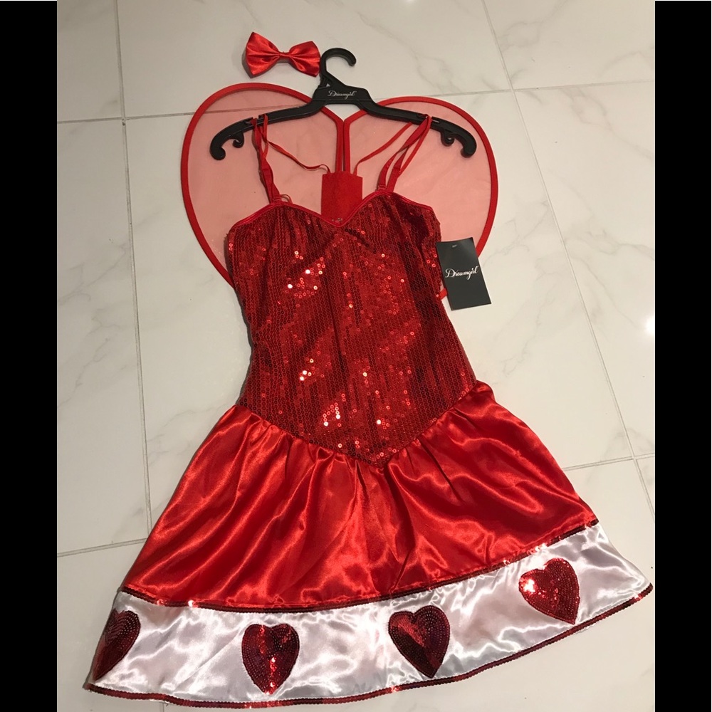 Brand new, never worn Dreamgirl Heart costume!